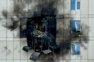 FILE PHOTO: Aftermath of Iranian strikes in Manama