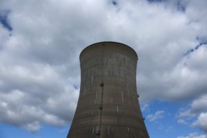 Cooling tower at the Three Mile Island Nuclear power plant