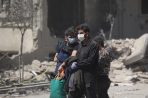 Aftermath of a strike amid the U.S.-Israeli conflict with Iran, in Tehran