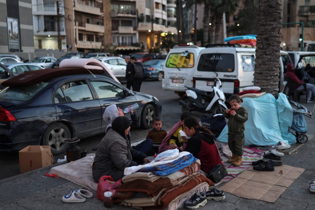 Migrants in Lebanon displaced again as Mideast conflict escalates