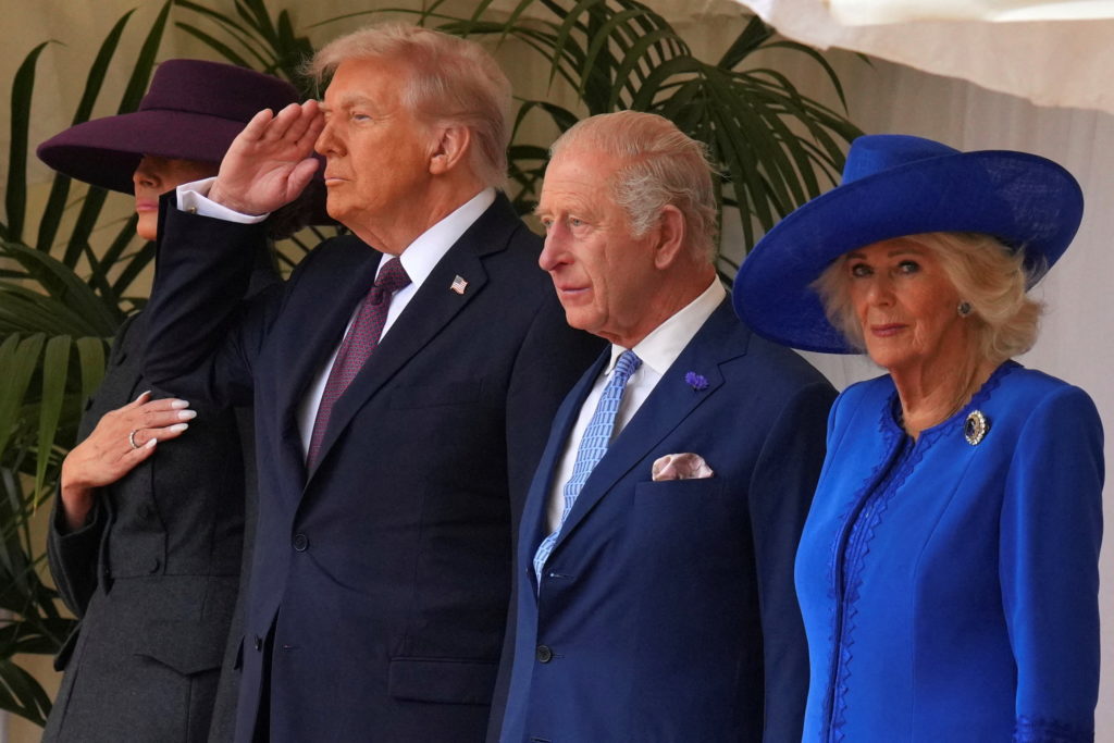 WATCH LIVE: Trumps greet King Charles and Queen Camilla for White House visit