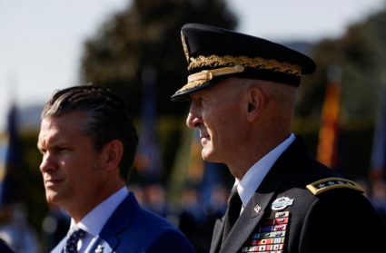 U.S. Defense Secretary Pete Hegseth hosts a ceremony honoring prisoners of war, in Washington