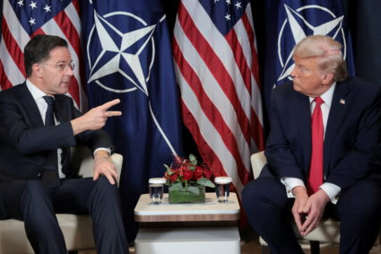 Trump complains NATO 'wasn't there when we needed them' after talks with Rutte