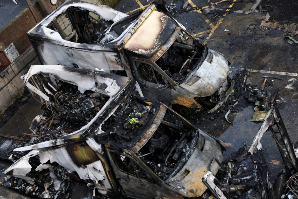 London police arrest 3 more suspects over arson attack on Jewish-owned ambulances