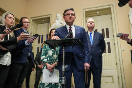 U.S. Senate voted to end a partial government shutdown that has snarled airports across the country