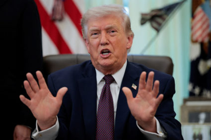 Trump claims Iran's president wants a ceasefire