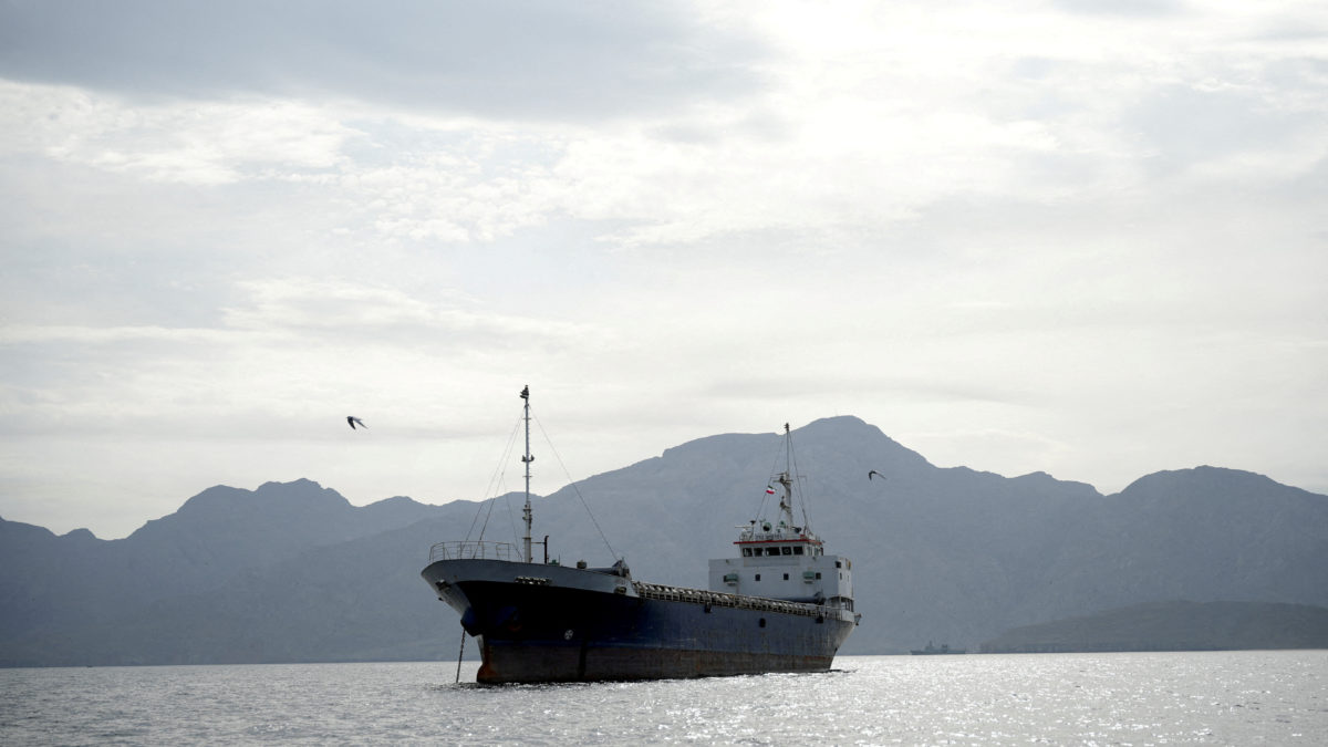Trump says Iran and U.S. are working to remove sea mines from Strait of ...