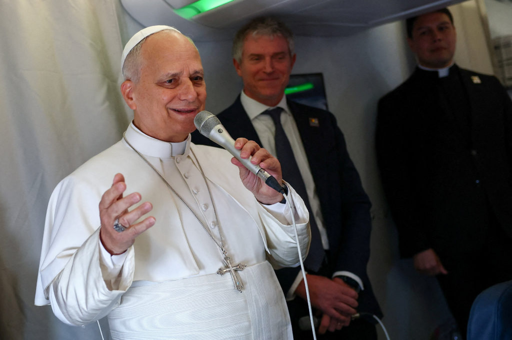 Pope doubles down on message of peace and unity as Trump's criticism continues