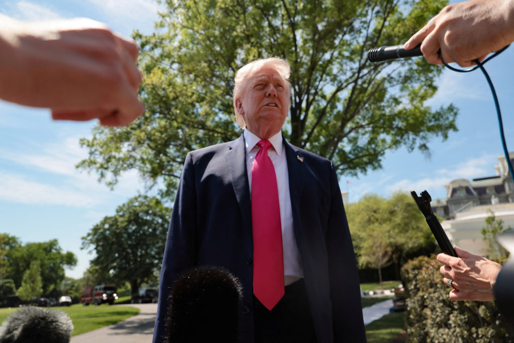 WATCH: Trump 'OK' with public Epstein survivor hearings