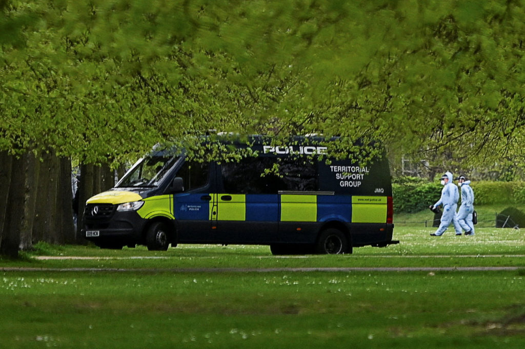 London police investigate discarded items near Israeli Embassy