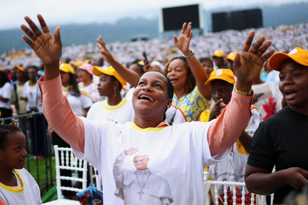 Pope wraps up an Africa visit for the history books with a Mass in Equatorial Guinea