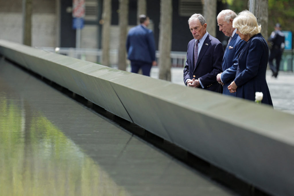 PHOTOS: King Charles and Queen Camilla honor victims at the 9/11 Memorial