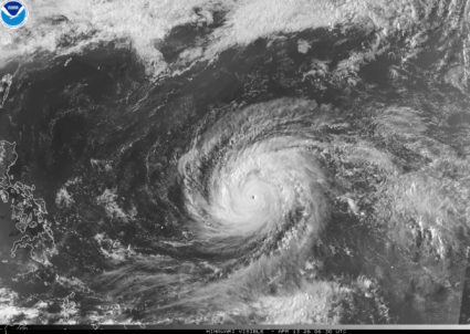 Monster typhoon in the Pacific Ocean is bearing down on group of remote U.S. islands