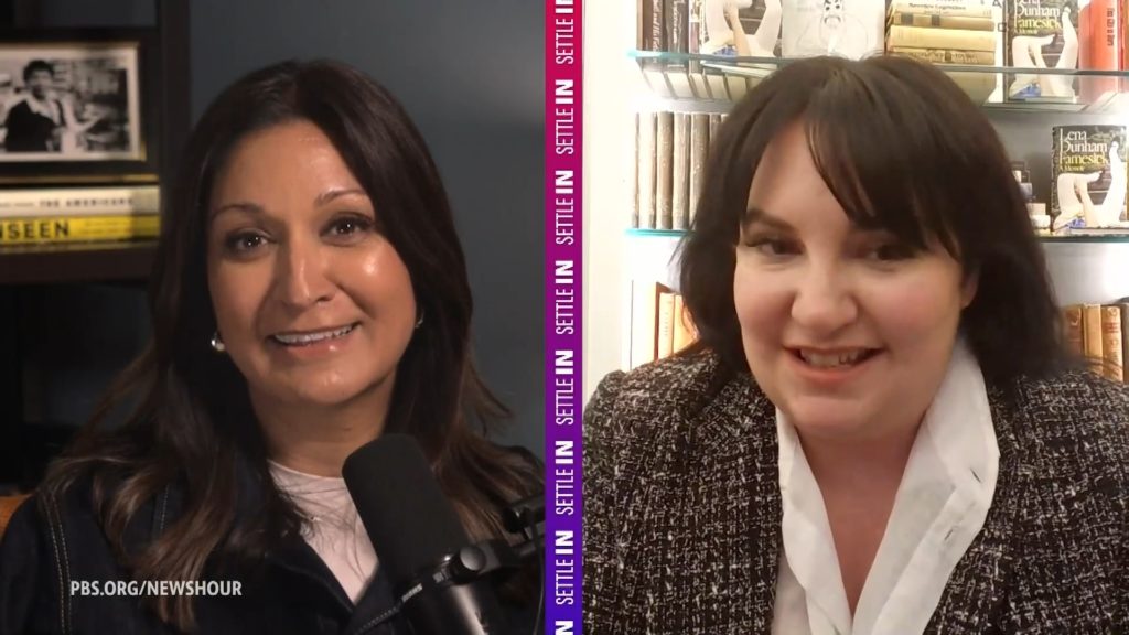 Lena Dunham and Amna Nawaz explore public stress and trauma on 'Settle In'