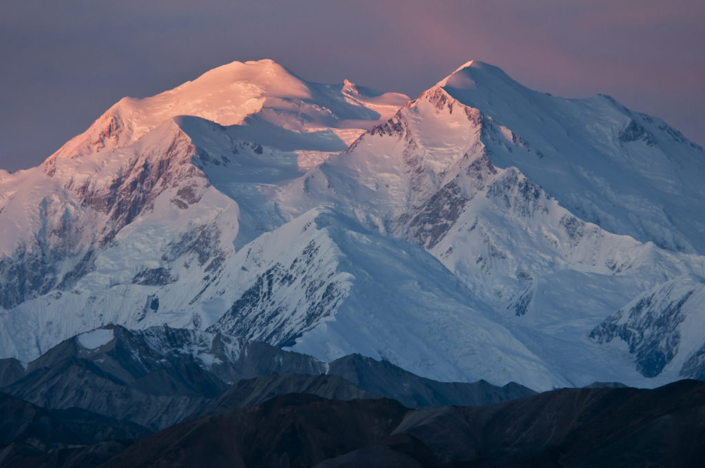 National Park Service handout photo shows Mount McKinley in Alaska