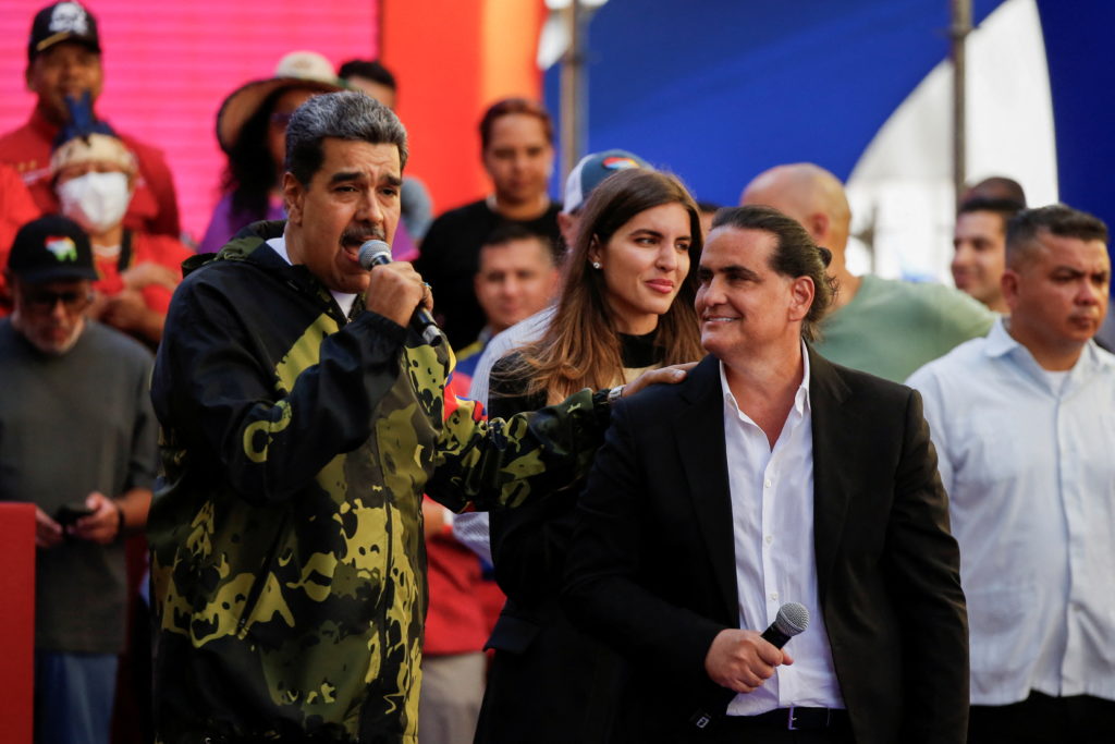 Venezuela's President Nicolas Maduro attends an event, in Caracas
