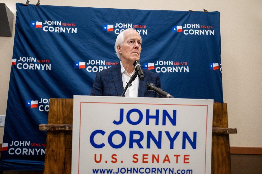 Cornyn went to great lengths to avoid Trump's wrath. The Texas senator lost his seat anyway