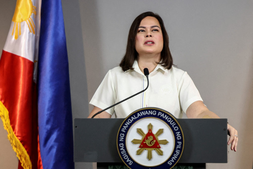 Philippine vice president impeached over suspected wealth and threats