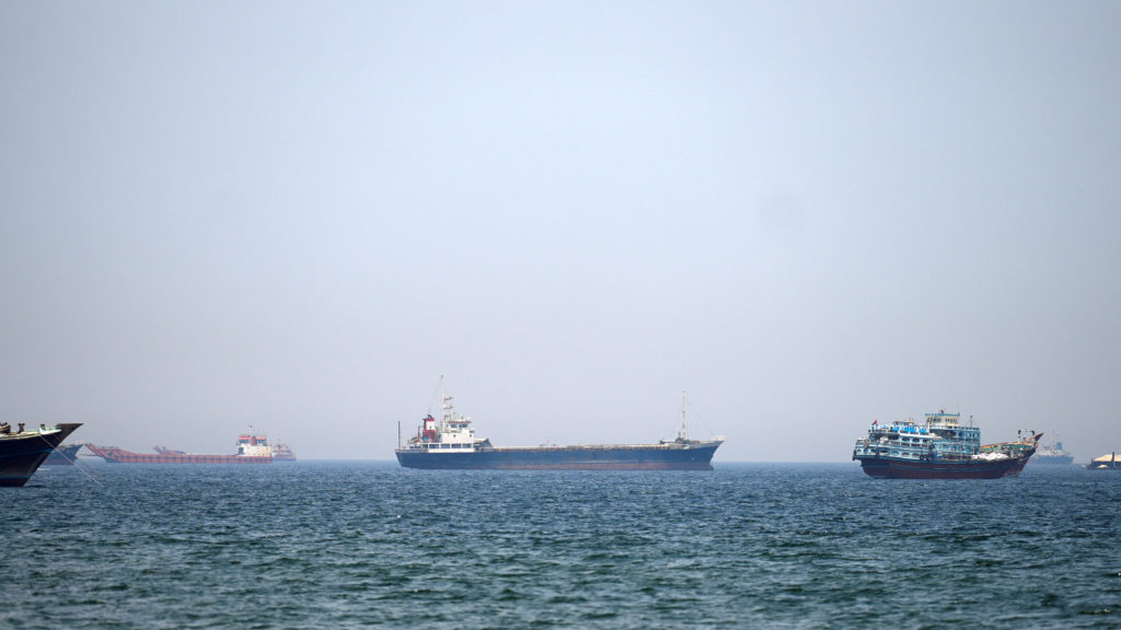 Cargo ship near Strait of Hormuz reports attack as Iran makes new peace proposal