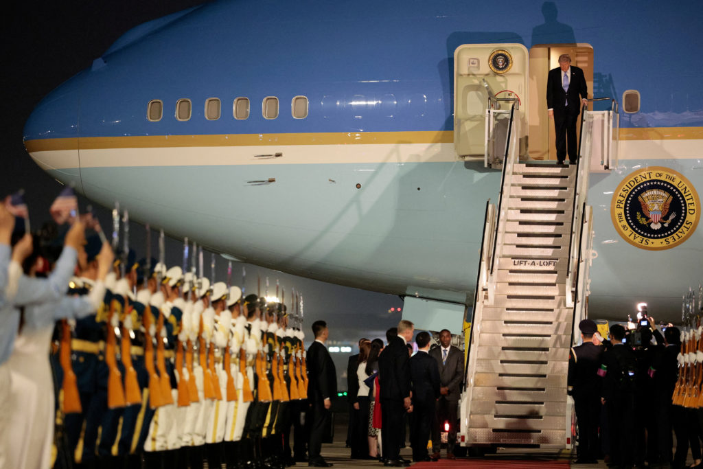 Who was on Trump's plane to China? Elon Musk, Nvidia CEO and more