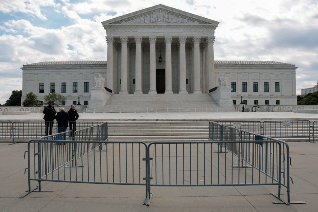 A general view of the U.S. Supreme Court building in Washington