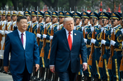 U.S. President Donald Trump visits China