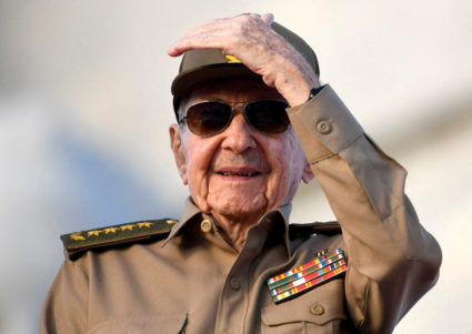 FILE PHOTO: FILE PHOTO: Cubans mark the International Workers Day with massive gathering in Havana