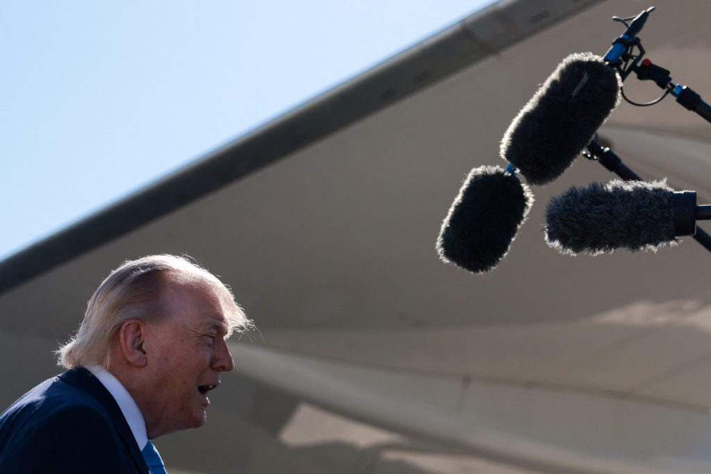 WATCH: Trump says he's in 'no hurry' to make an Iran deal