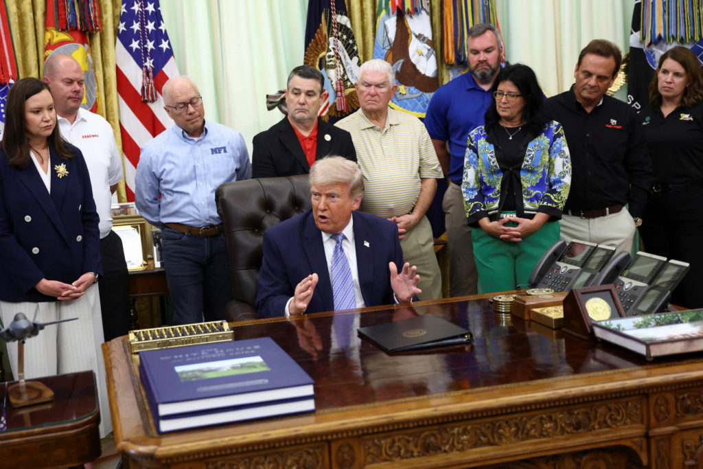 WATCH: Trump, Zeldin announce looser rule on refrigerant greenhouse gases
