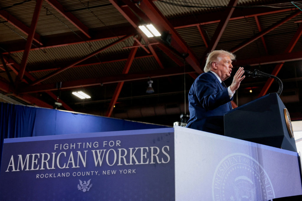 Trump Rally in NY Sidesteps Economy, Amplifies Divisive Rhetoric on Vulnerable Groups