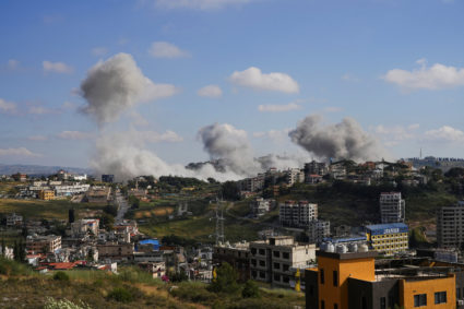 Israel's military says it's striking Hezbollah sites as Netanyahu vows to 'increase the blows'