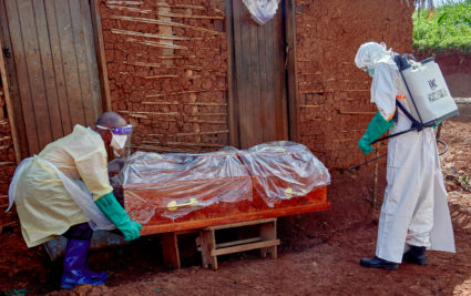 FILE PHOTO: Aid agencies intensify efforts to contain Ebola outbreak in Mongbwalu, DR Congo