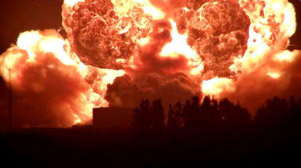Uncrewed Blue Origin New Glenn rocket explodes during a test on launchpad in Florida