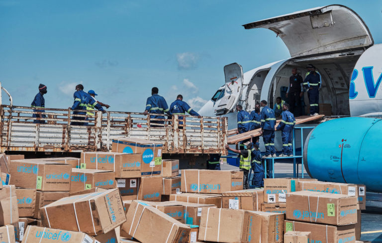 UNICEF and ECHO send medical supplies to DRC to contain Ebola outbreak