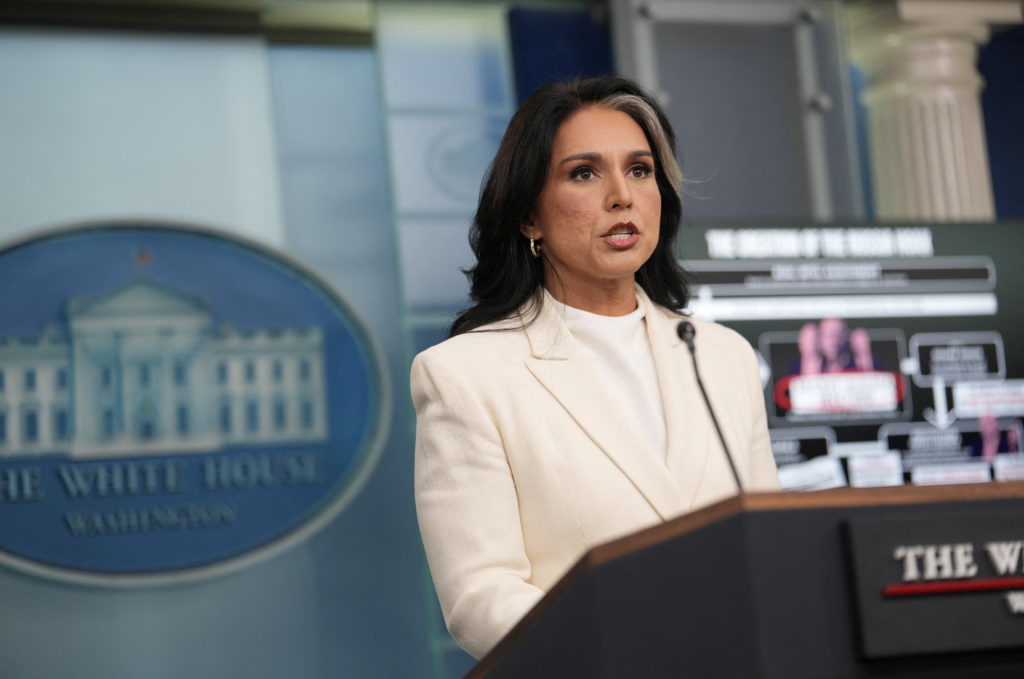 Intel Chief Tulsi Gabbard NOPES OUT: Husband's Cancer Edition