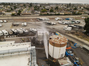 Chemical incident forces evacuation in Garden Grove