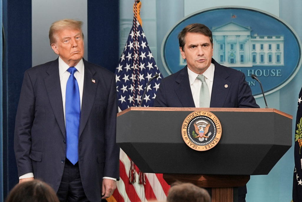 Trump says he will nominate Todd Blanche to serve as attorney general
