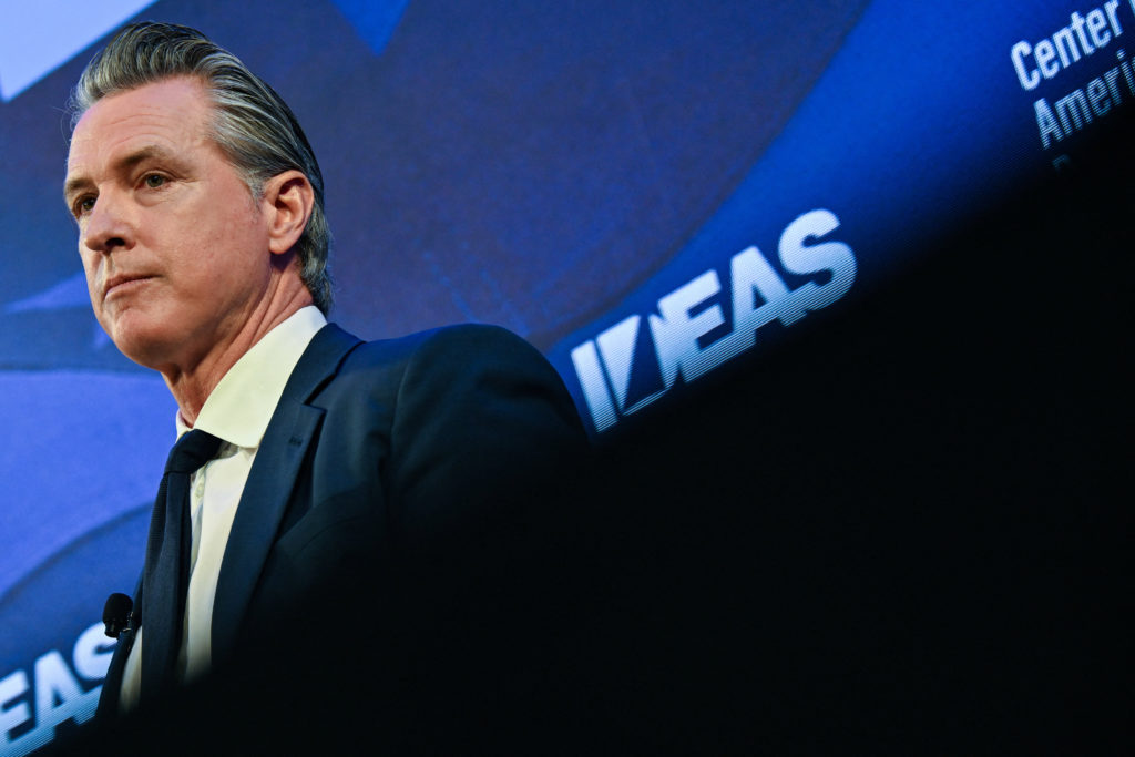 California Gov. Gavin Newsom says Trump's Justice Department is investigating him and his wife