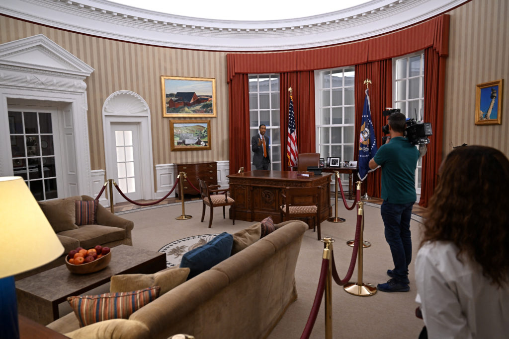 Preview of the Obama Presidential Center ahead of its June 19 opening to the public, in Chicago