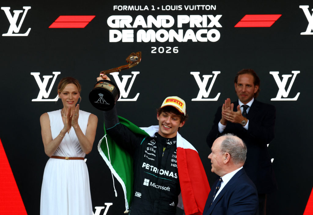 Kimi Antonelli wins Monaco Grand Prix, sets record as youngest winner in race history