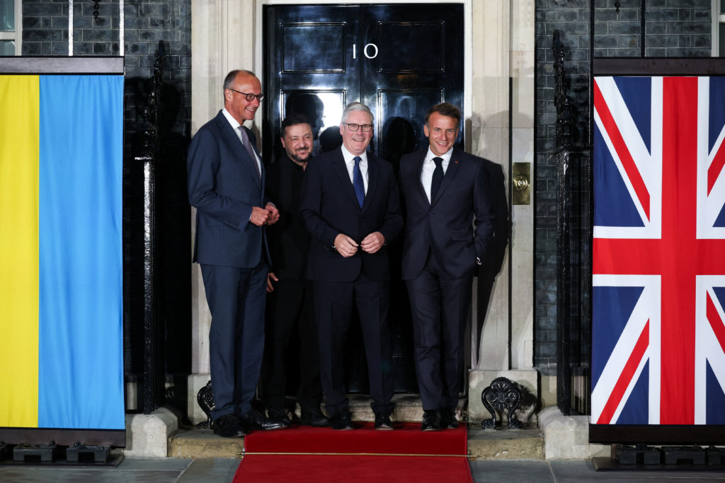 European leaders stress 'urgent need' to bolster Ukraine's d