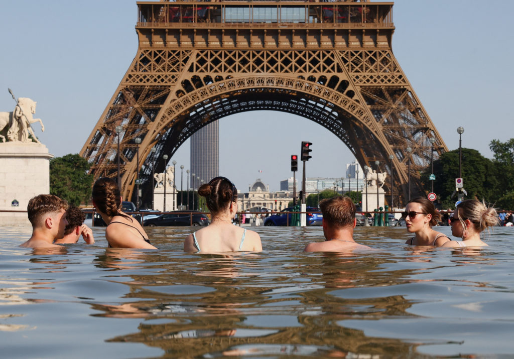 Europe swelters under an early heat wave as France records 40 drowning deaths
