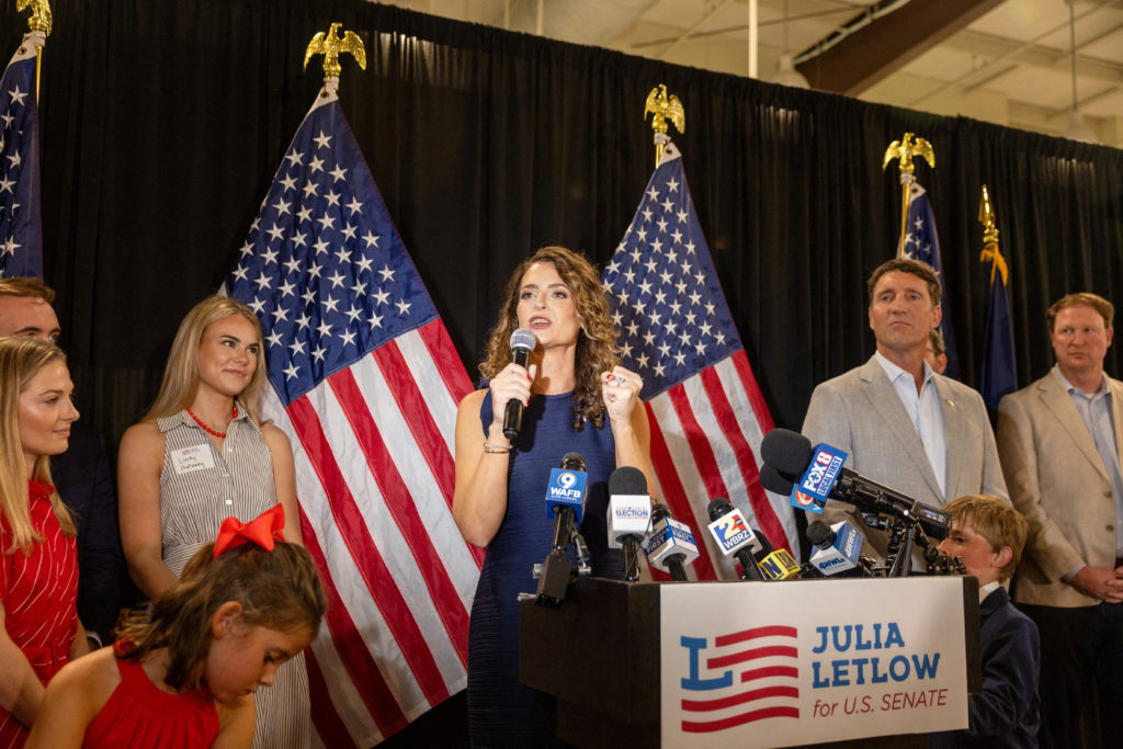 U.S. Rep. Julia Letlow, endorsed by Trump, wins the GOP primary for Senate in Louisiana