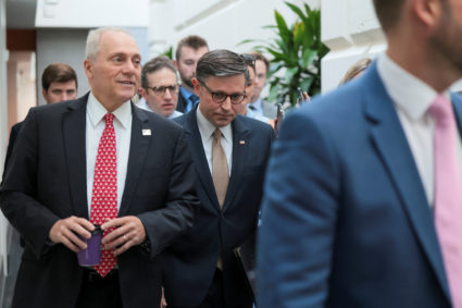U.S. House Republicans hold caucus meeting, in Washington