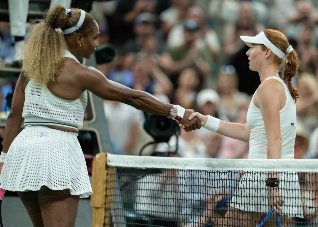 Serena Williams loses singles match in opening round at Wimbledon
