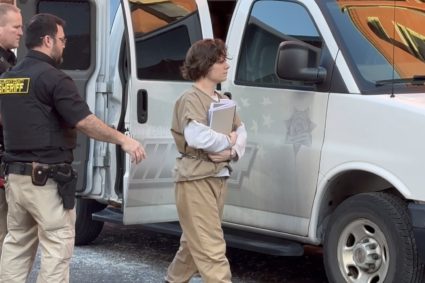 Michelle Zajko, associated with the cultlike Zizians group, is escorted into court for a pretrial hearing