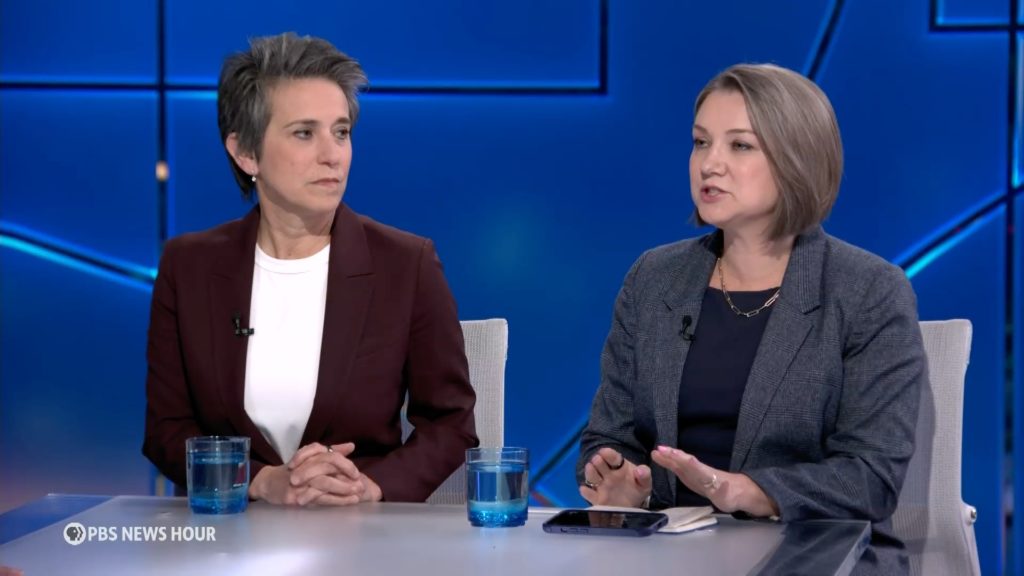 Tamara Keith and Amy Walter on Trump's walkout from NBC inte