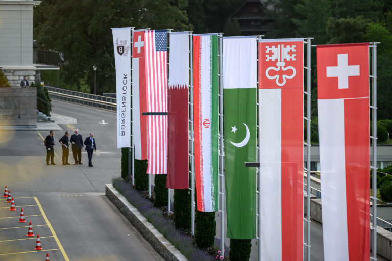 U.S.-Iran talks at the Buergenstock Resort in Stansstad