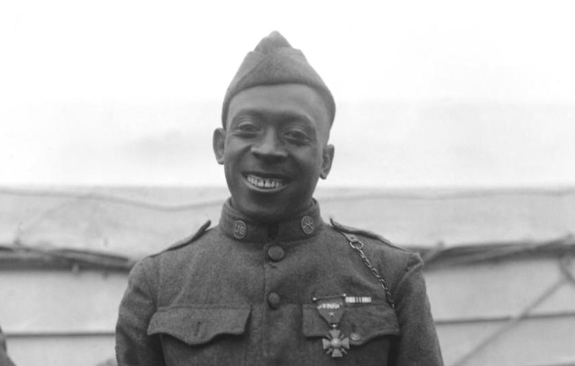 Handout photo shows U.S. Army Sgt. Henry Johnson