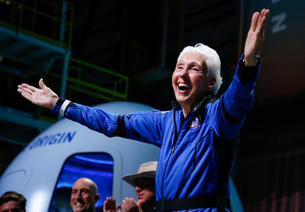 Wally Funk, aviation pioneer and oldest woman to travel into space, dies at 87